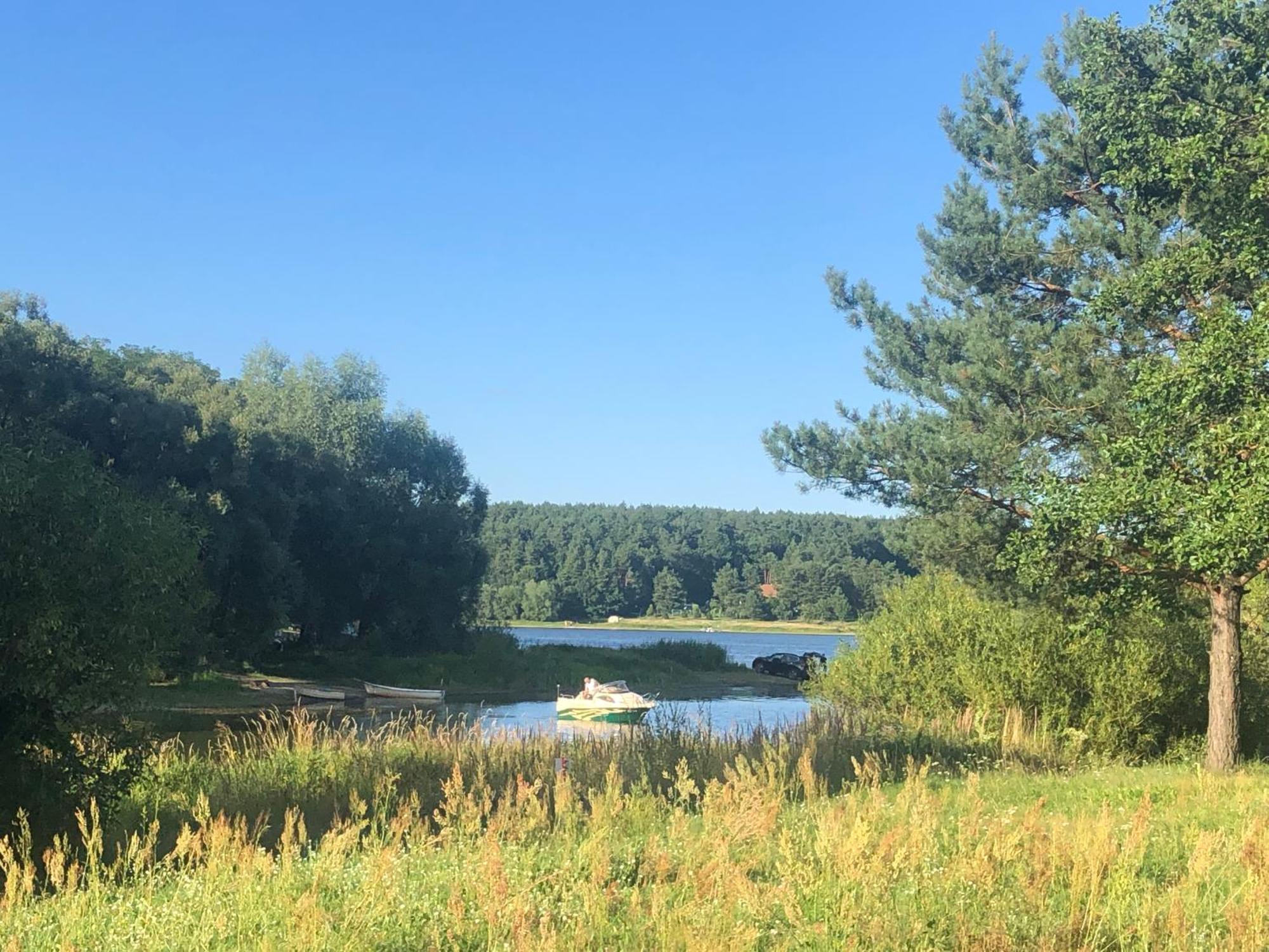 Willa Pod Debami Domek Nad Zalewem Chancza Z Balia Rakow  Zewnętrze zdjęcie